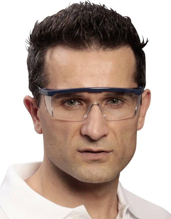 Actual product image Ekastu Sekur Safety glasses 277 379 Blue DIN