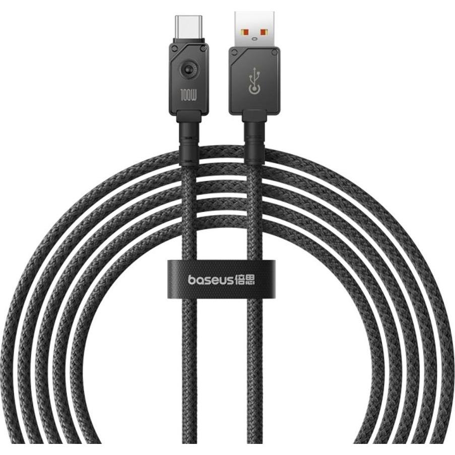 Baseus Fast Charging Data Cable USB to USB-C, 100W, 2m - Black (2 m), USB Kabel
