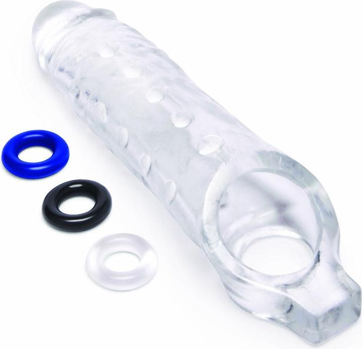 Produktbild Sizeup size up clear view studded penis extender with ball loop