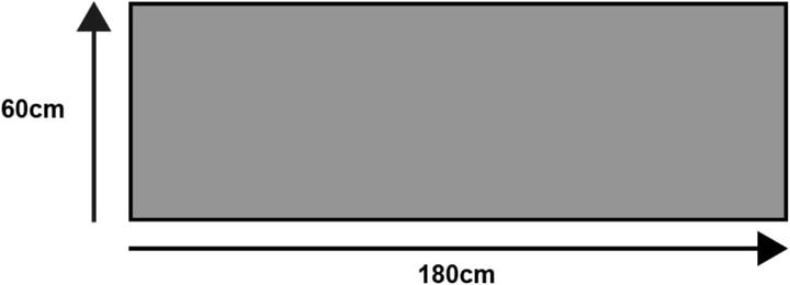 Image du produit Wash + Dry uni (60 x 180 cm)