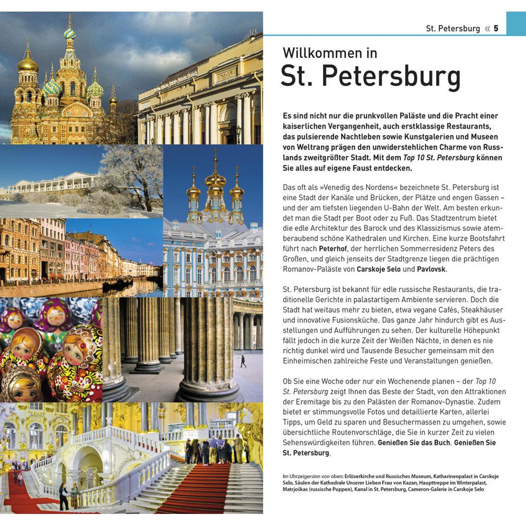 Thumbnail - Top 10 Reiseführer St. Petersburg, Landkarte