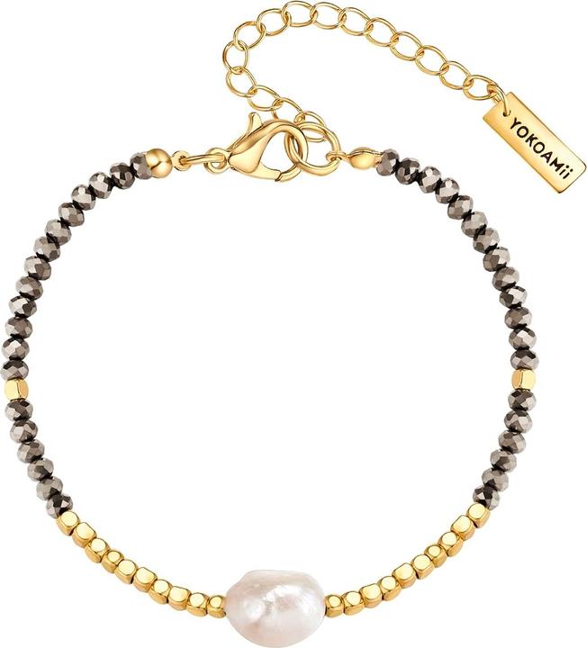 Immagine prodotto Yokoamii Bracciale da donna in lega di metallo - 36504 (17 cm, Lega metallica)