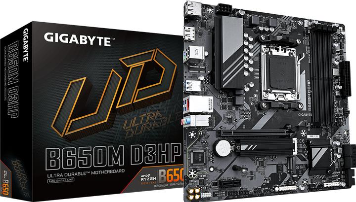 Productafbeelding Gigabyte B650M D3HP (B650,AM5,mATX,DDR5) (AM5, AMD B650, mATX)