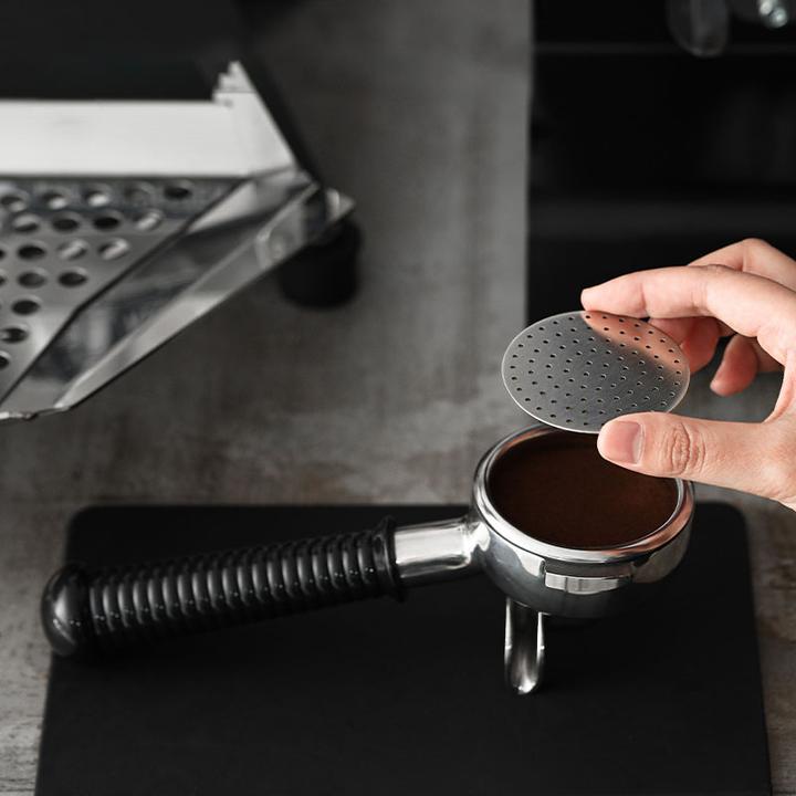 Actual product image MHW 3Bomber Espresso Puck Strainer