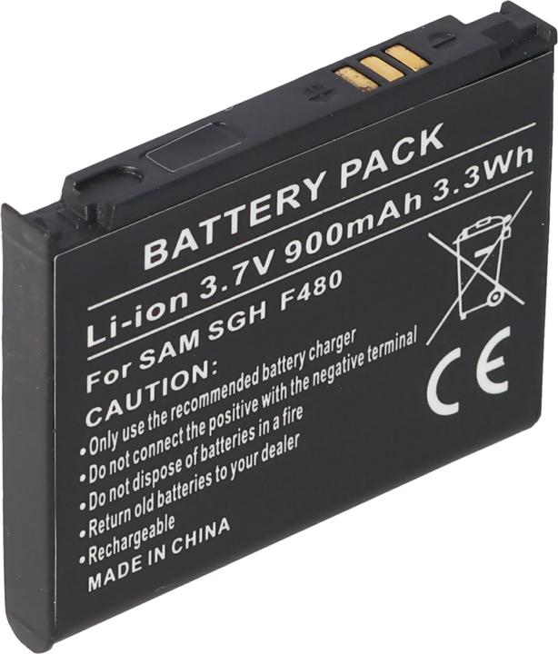 Actual product image Samsung Battery SGH-F480, AB553446CE