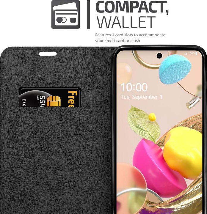 Immagine prodotto Cadorabo Copertina magnetica invisibile del libro (LG K42)
