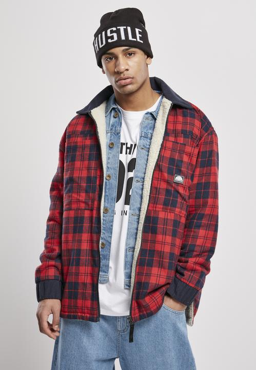 Actual product image Southpole Check Flannel Sherpa Jacket (L)