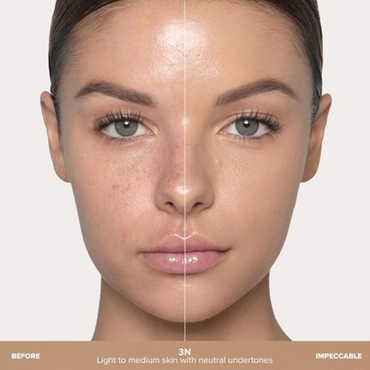 Actual product image Anastasia Beverly Hills Impeccable Blurring Second Skin Matte Foundation 3N (3N)