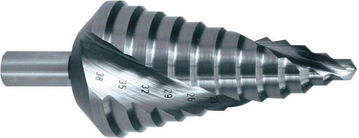 Actual product image Ruko Step drill HSS spiral fluted cross grinding (6 - 40 mm)