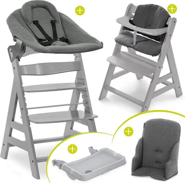 Actual product image Hauck Alpha Plus XXL Set (Highchair, Stair high chair)
