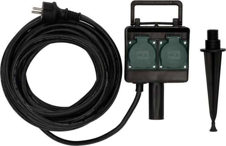Produktbild Brennenstuhl Gartensteckdose (4x, CEE 7/3, 10 m)