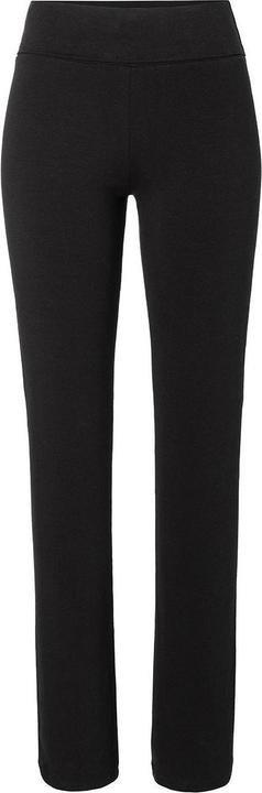 Actual product image Mandala Yoga Pants Classic Rolldown Black