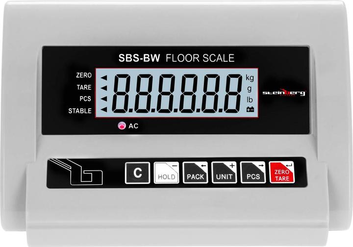 Actual product image Steinberg Floor Scales - 5 t / 2 kg - LCD