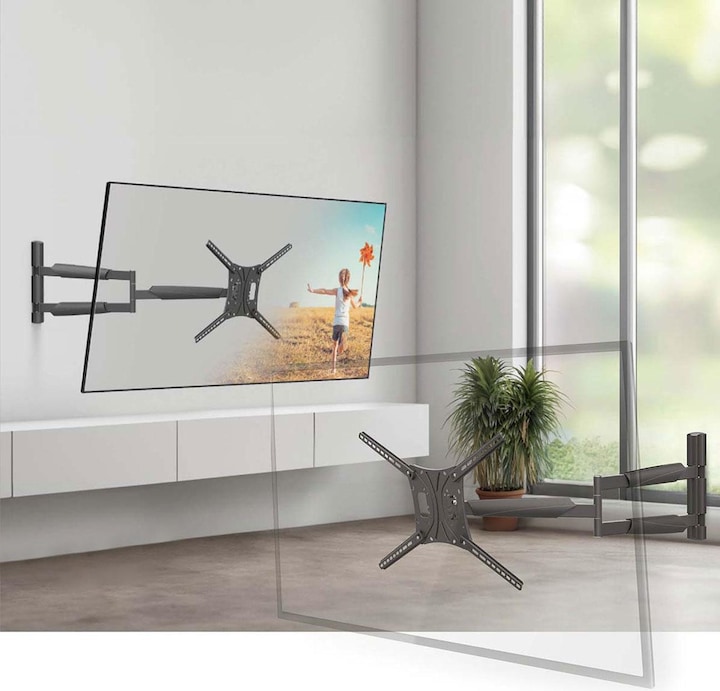 Produktbild Nedis Vollbewegliche-TV-Wandhalterung | 13 - 86 " | maximal unterstützes Bildschirmgewicht: 60 kg | (Wand, 86", 60 kg)