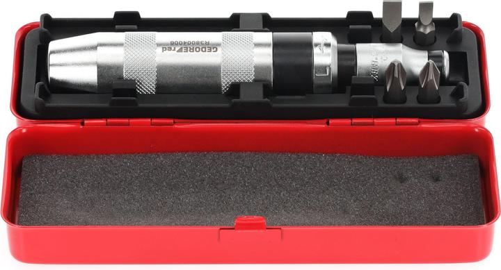 Actual product image Gedore Red red R38004006 Screwdriver set 1/2 +Bits 6 pieces