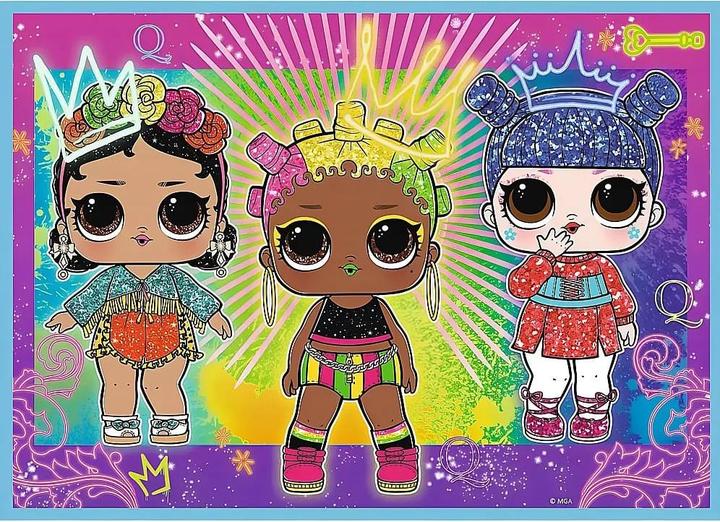 Actual product image L.O.L. Surprise! Trays 4w1 Do You Know LOL Surprise Dolls (70 pieces)