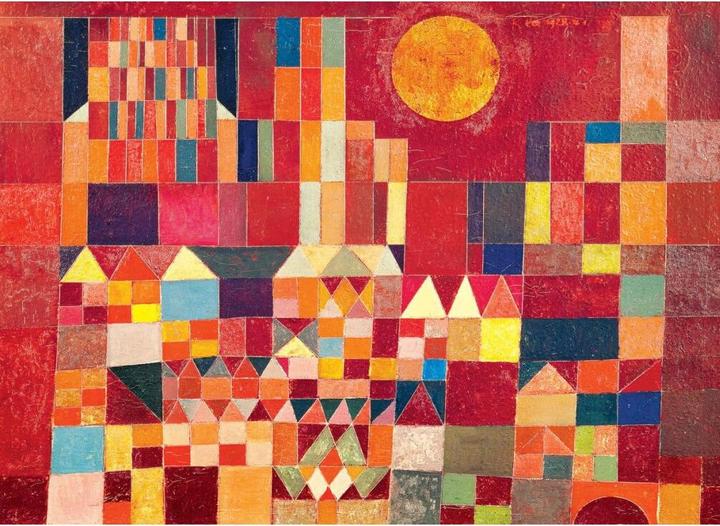 Actual product image Eurographics Castle and Sun by Paul Klee (1000 pieces)