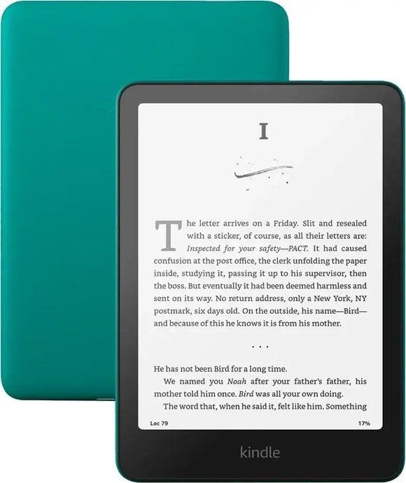 Amazon Kindle 7" 12e génération B0CFP6F89F Lecteur de livres électroniques 16 Go Wi-Fi Jade (7", 16 Go, Vert Jade)