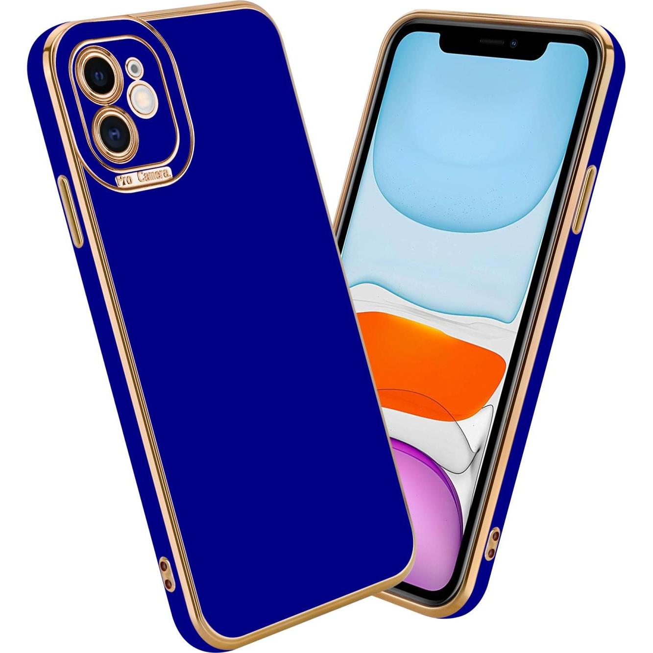 Thumbnail - Cadorabo TPU Hülle mit Kameraschutz für Apple iPhone 11 (Apple iPhone 11), Smartphone Hülle, Blau