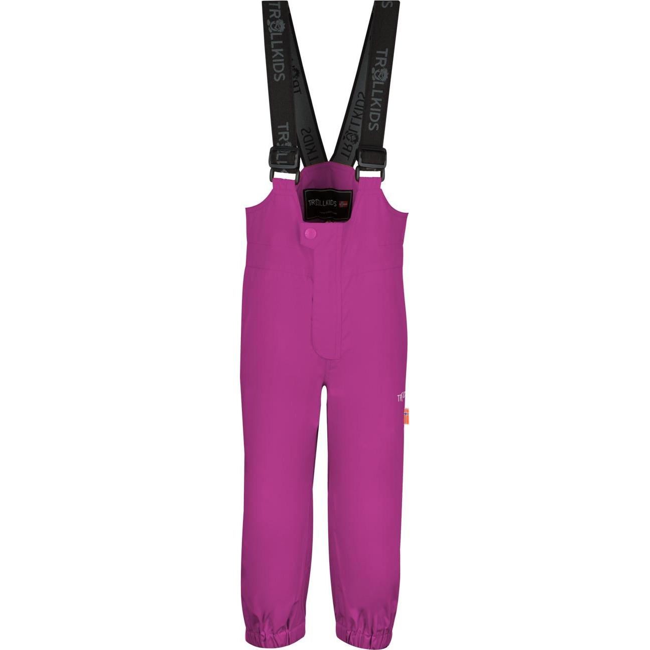 Trollkids, Unisex, Outdoorhose, Kid's Odda Pant (110), Rot, 110