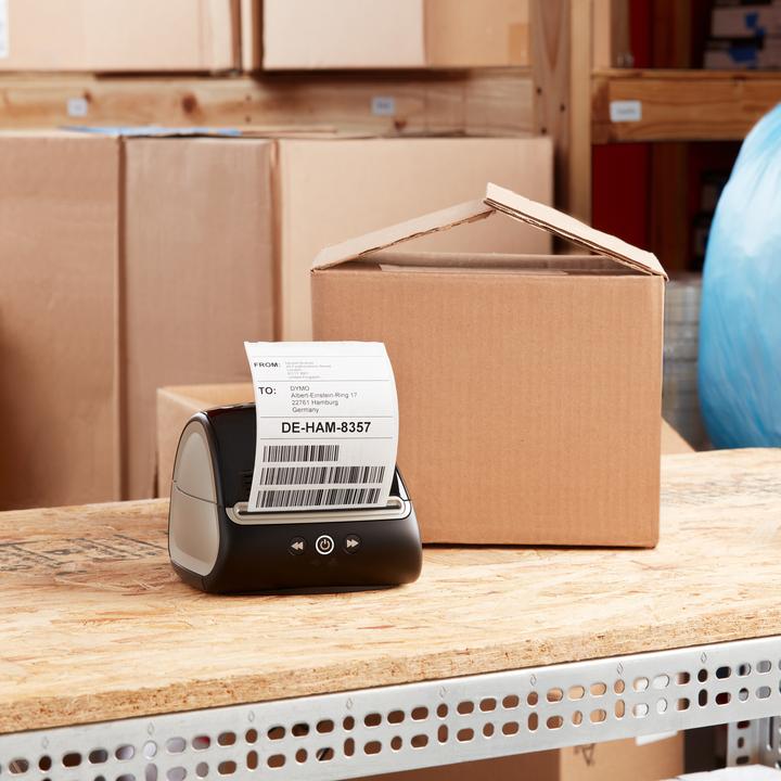 Actual product image Dymo LW shipping labels large pack 6Rl 140pcs/roll (10.20 cm)