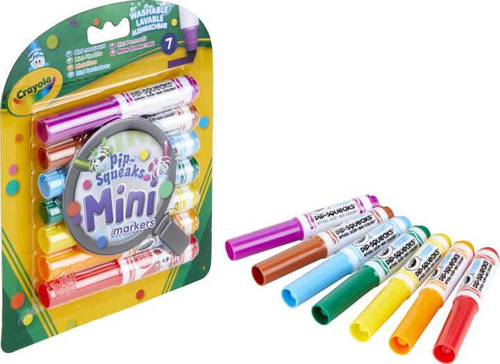Actual product image Crayola Mini Washable Felt Tip Pens, 7pcs. (7x)