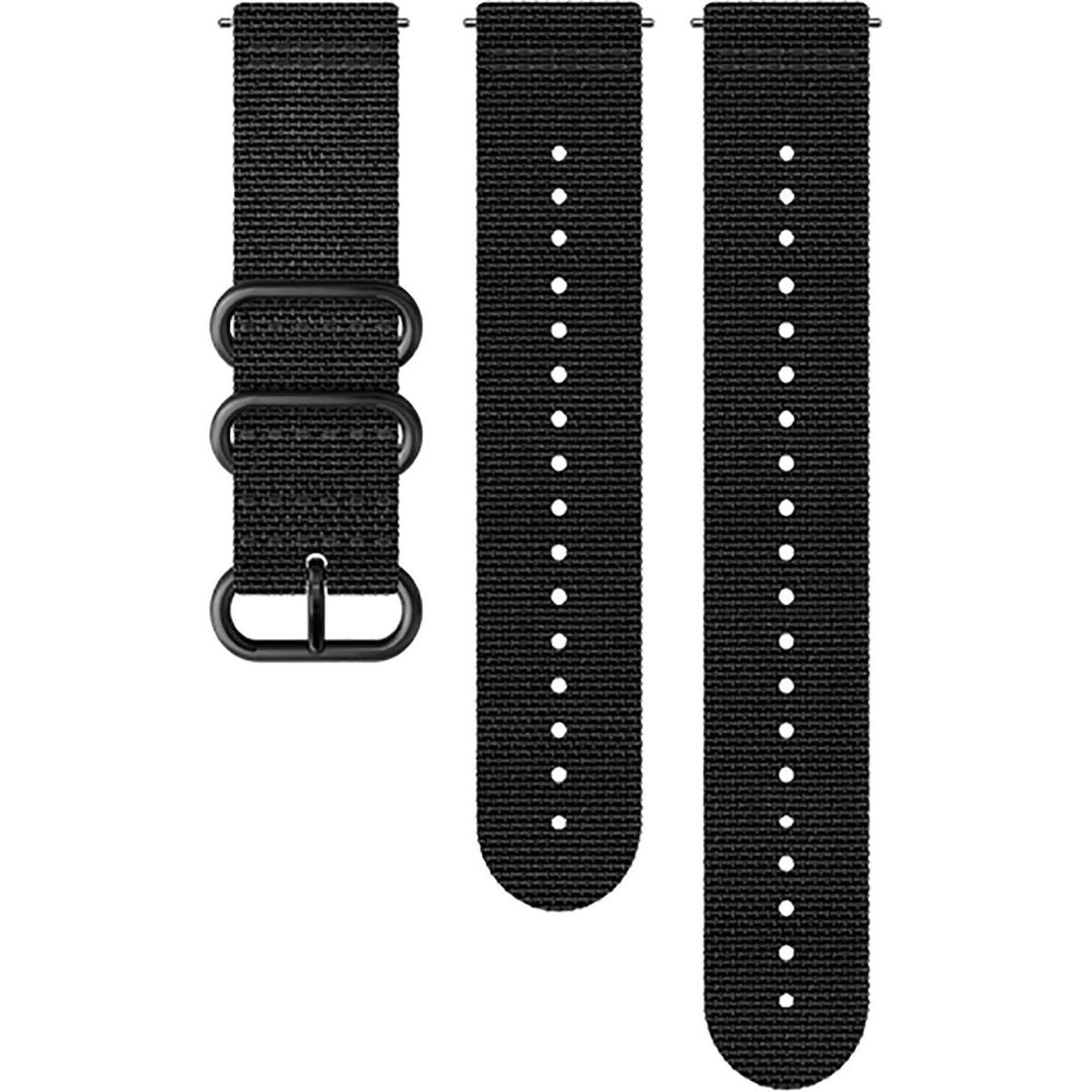 Suunto Explore 2 (24 mm, Textil, Spartan Sport, Suunto 7, Suunto D5, Suunto 9, Suunto 9 BARO), Uhrenarmband, Schwarz
