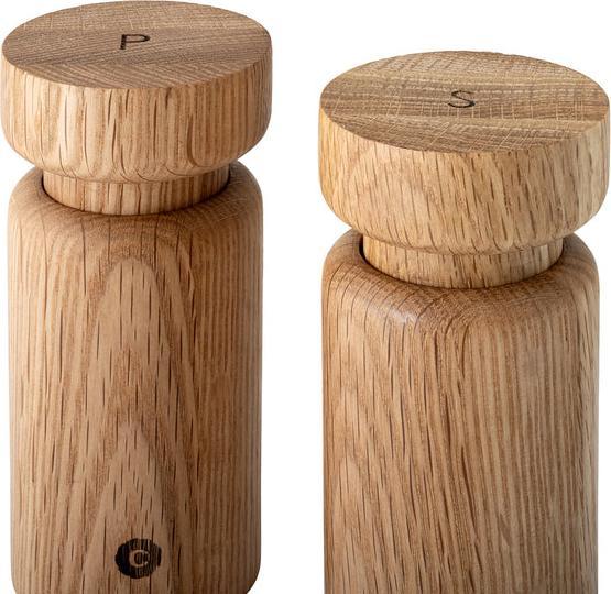 Actual product image Crush Grind Spice mill Helsinki 2 pieces, 13 cm, light brown (Various spices)