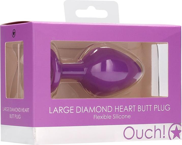 Produktbild Ouch! Diamond Heart Butt Plug