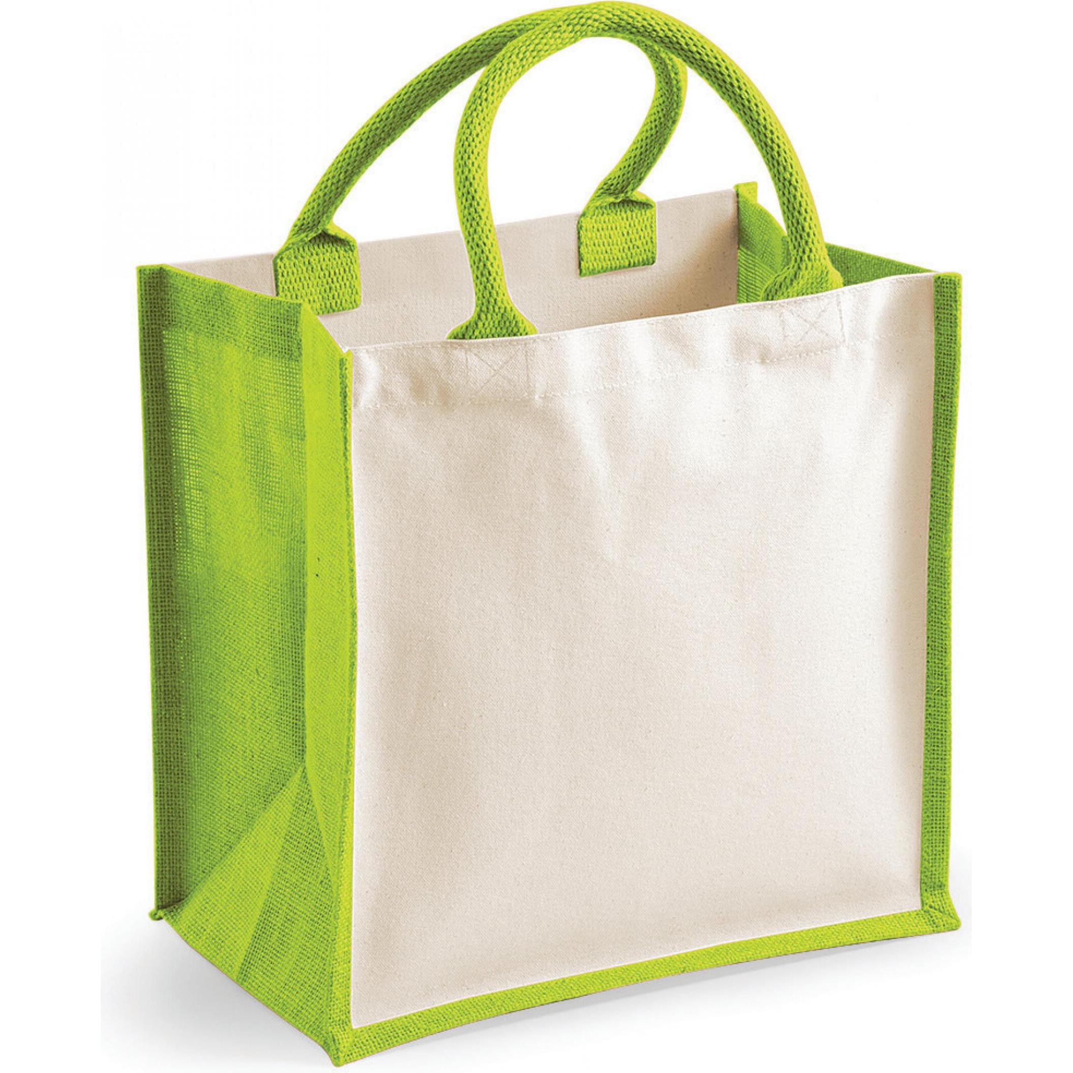 Westford Mill, Tasche, Einkaufstasche Jute, Grün