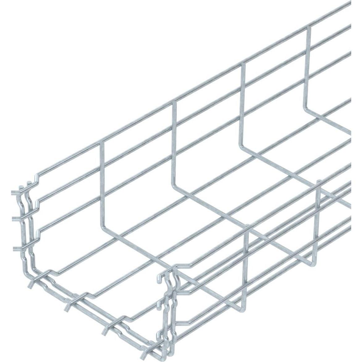 3x OBO Bettermann OBO GRM105/200FT Vaschetta portacavi in rete GRM 105x200x3000mm, Accessori di elettronica + Alloggiamento