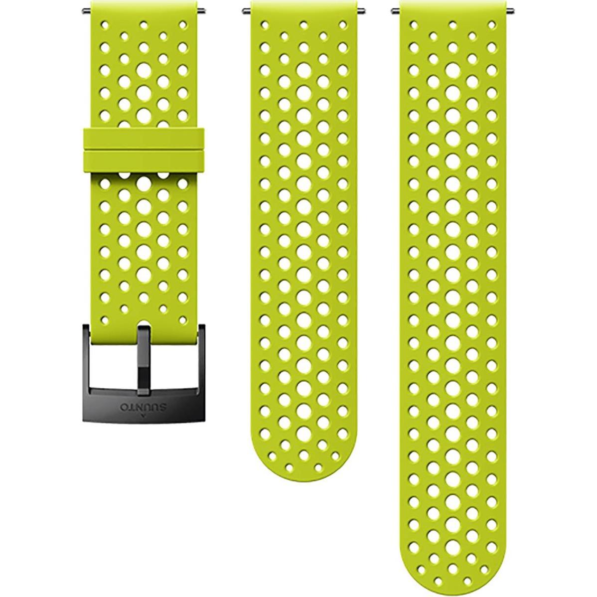 Suunto Athletic 1 (24 mm, Silikon, Spartan Sport, Suunto 7, Suunto D5, Suunto 9, Suunto 9 BARO), Uhrenarmband, Grün
