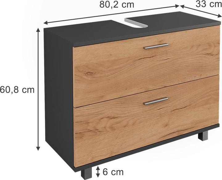 Immagine prodotto Vicco Ilias (80,5 x 33 x 61 cm)