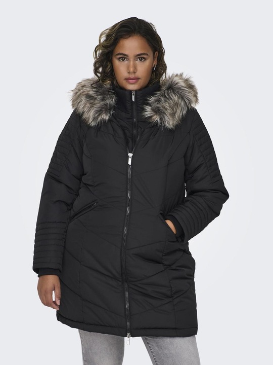 Image du produit Only Capuche Poignets côtelés Manteau (50)