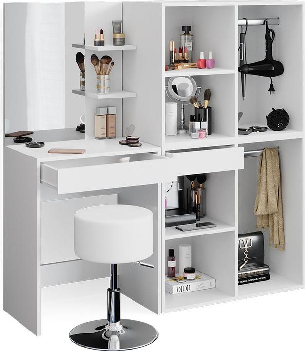 Produktbild Vicco Isabelle mit Hocker und Schrank (140 x 40 x 140 cm)