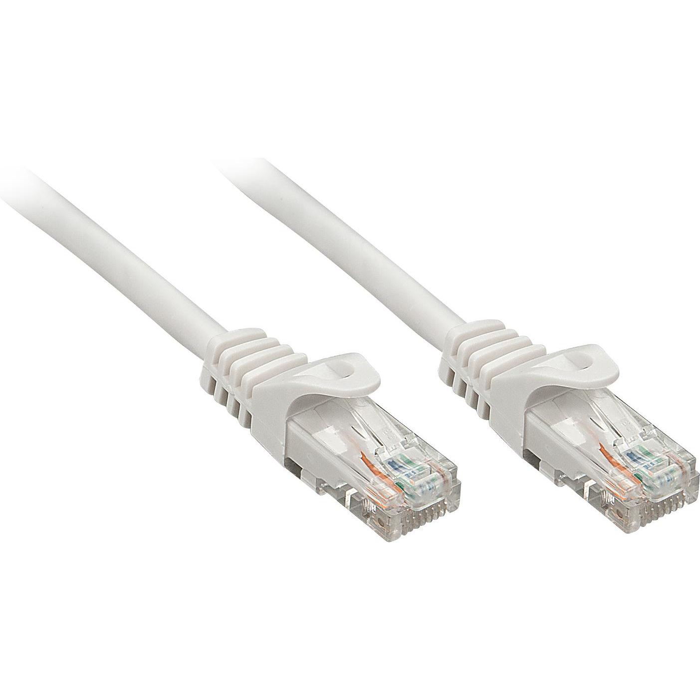 Lindy 5m Cat.5e U/UTP Patchkabel 50St. Farbcode EIA/TIA 568B (U/UTP, CAT5e, 5 m), Netzwerkkabel