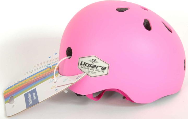 Immagine prodotto Volare Casco da bici per bambini rosa - sicurezza e stile per bambini avventurosi! Casco regolabile (45 - 51 cm)