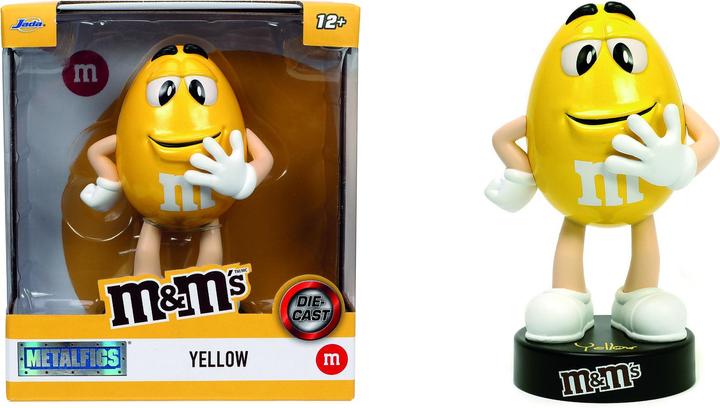 Actual product image Jada M&Ms Yellow Figure 4"