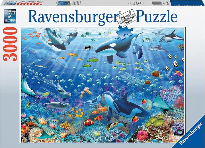 Image du produit Ravensburger Plaisir sous-marin coloré (3000 pièces)
