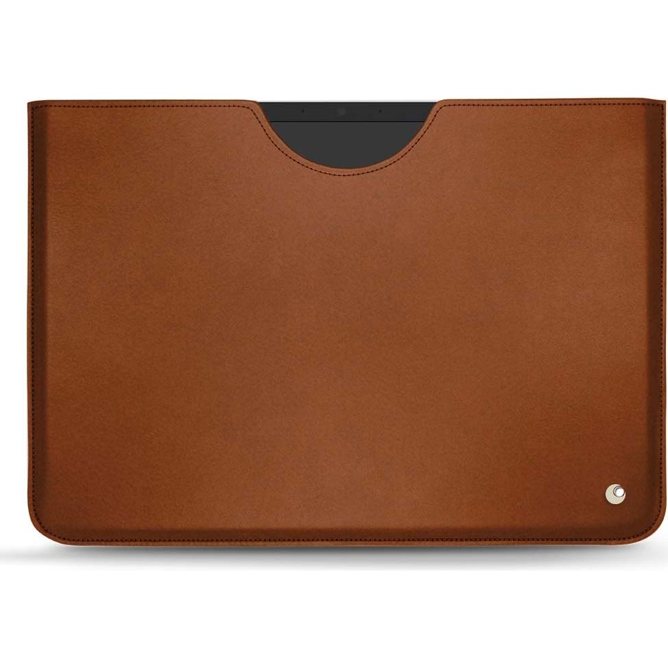 Noreve Lederschutzhülle (Microsoft Surface Pro 8), Tablet Hülle, Braun