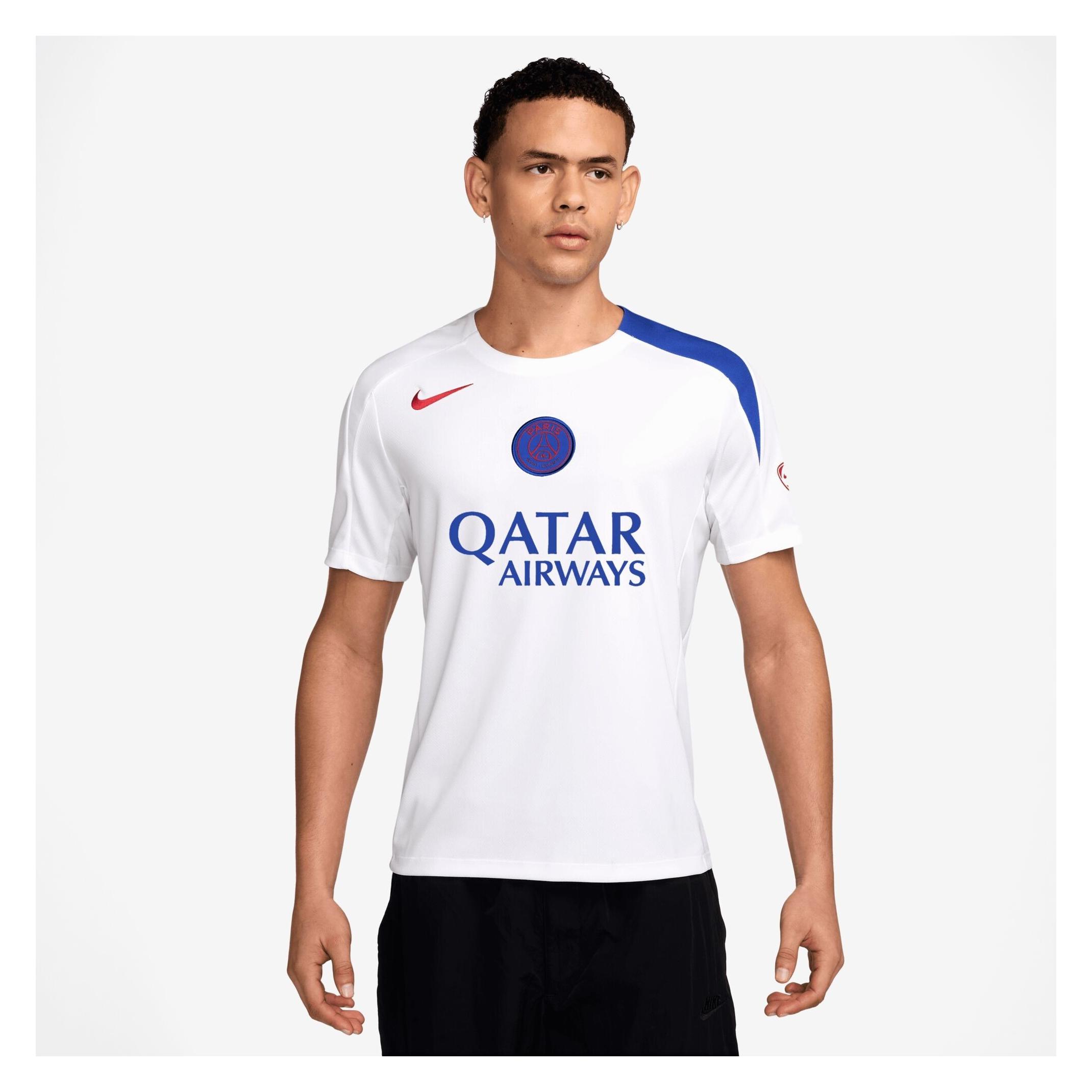 Nike, Herren, Sportshirt, Psg Strike Third T-Shirt (M), Blau, Rot, Weiss, M