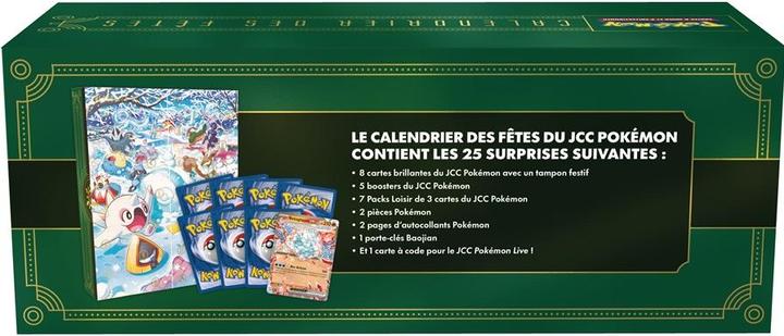 Actual product image Pokémon Festtagskalender (French, Box Set & Collection)