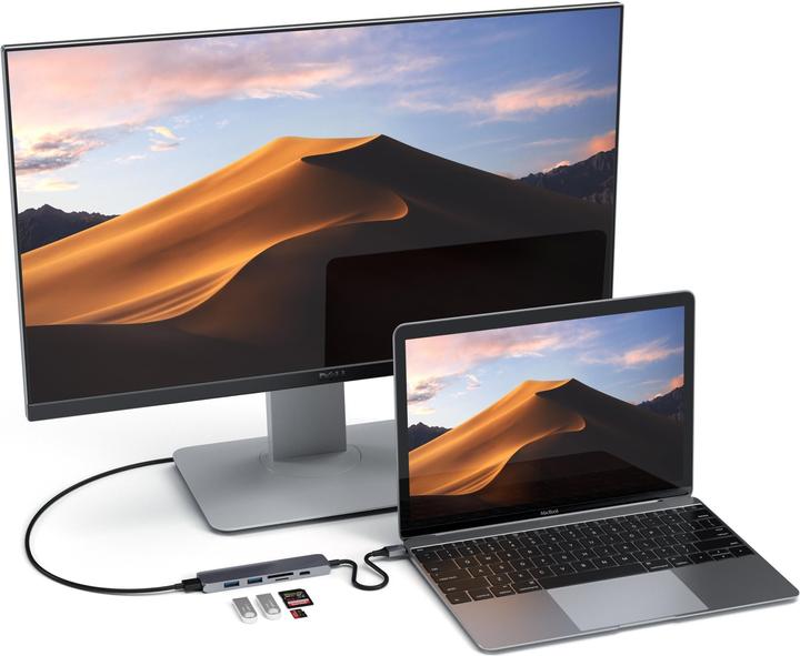 Actual product image Satechi ST-SCMA2M (USB-C, 6 Ports)