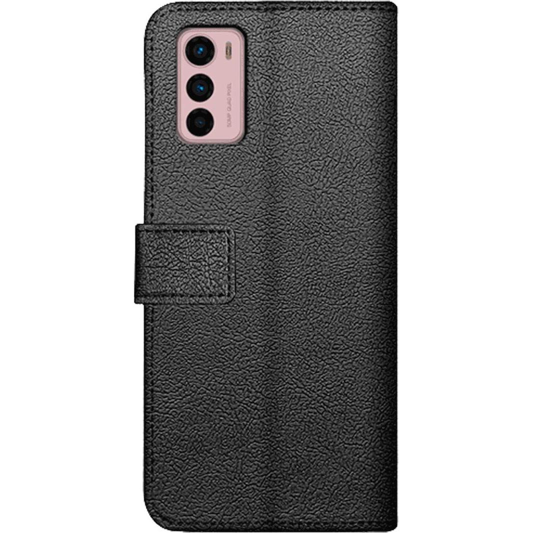 Thumbnail - Just in Case Pu-Leder Book Hülle Schwarz Motorola Moto G42 (Motorola Moto G42), Smartphone Hülle, Schwarz