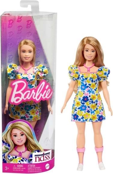 Produktbild Barbie Puppe mit Down-Syndrom im Blümchenkleid