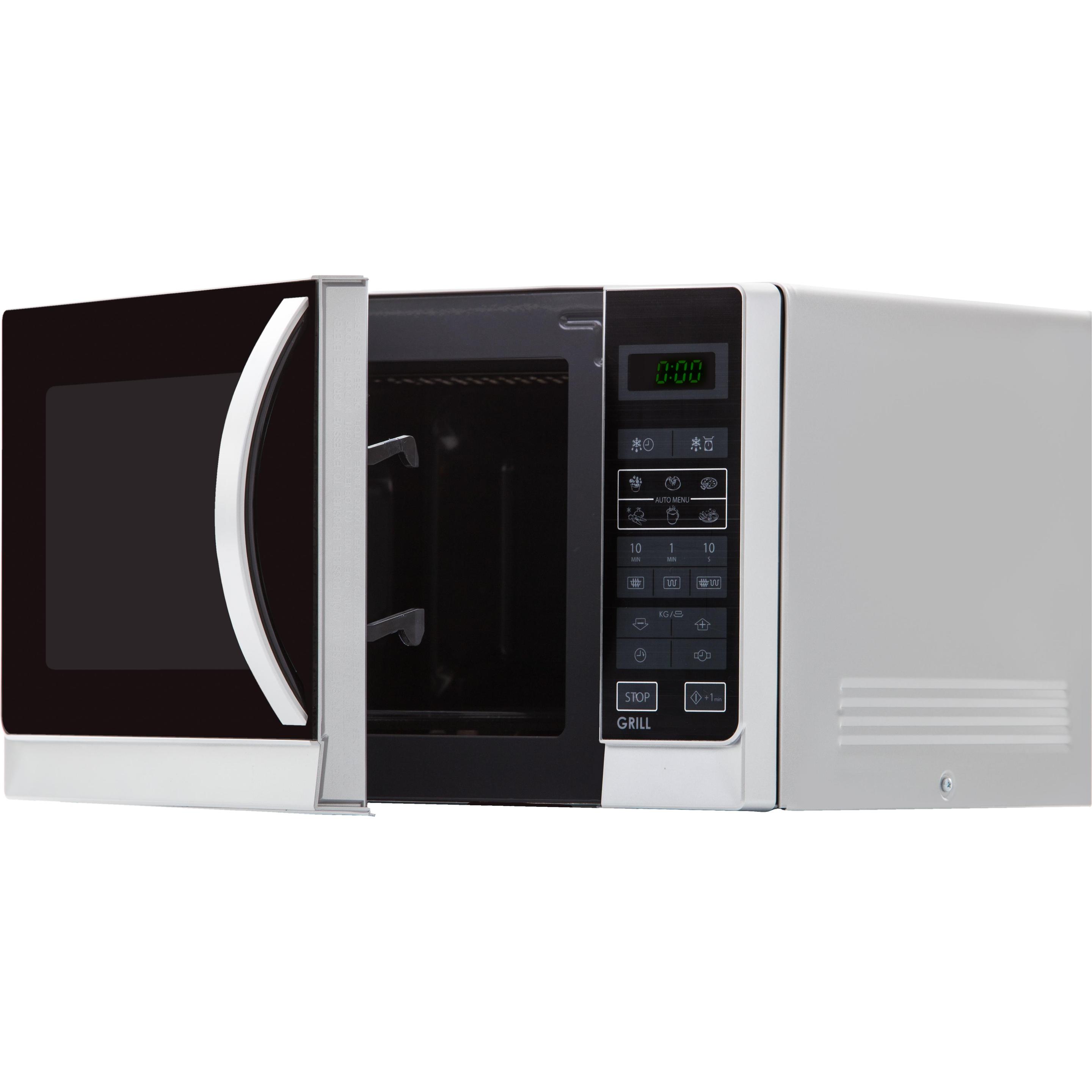 Thumbnail - Sharp R742INW, Mikrowelle, Schwarz, Silber