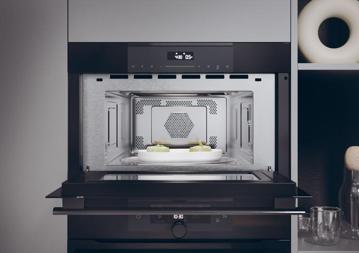 Image du produit Haier Microwave HWO38MG4HXBD Microwave Oven with Grill, Built-in, Touch control, 1100 W, Black | (34 l)