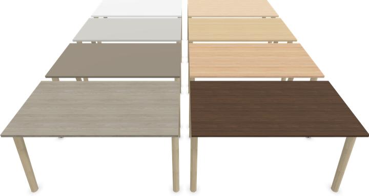 Produktbild Narbutas Nova Wood Schreibtisch (1400 x 800 x 740 mm)