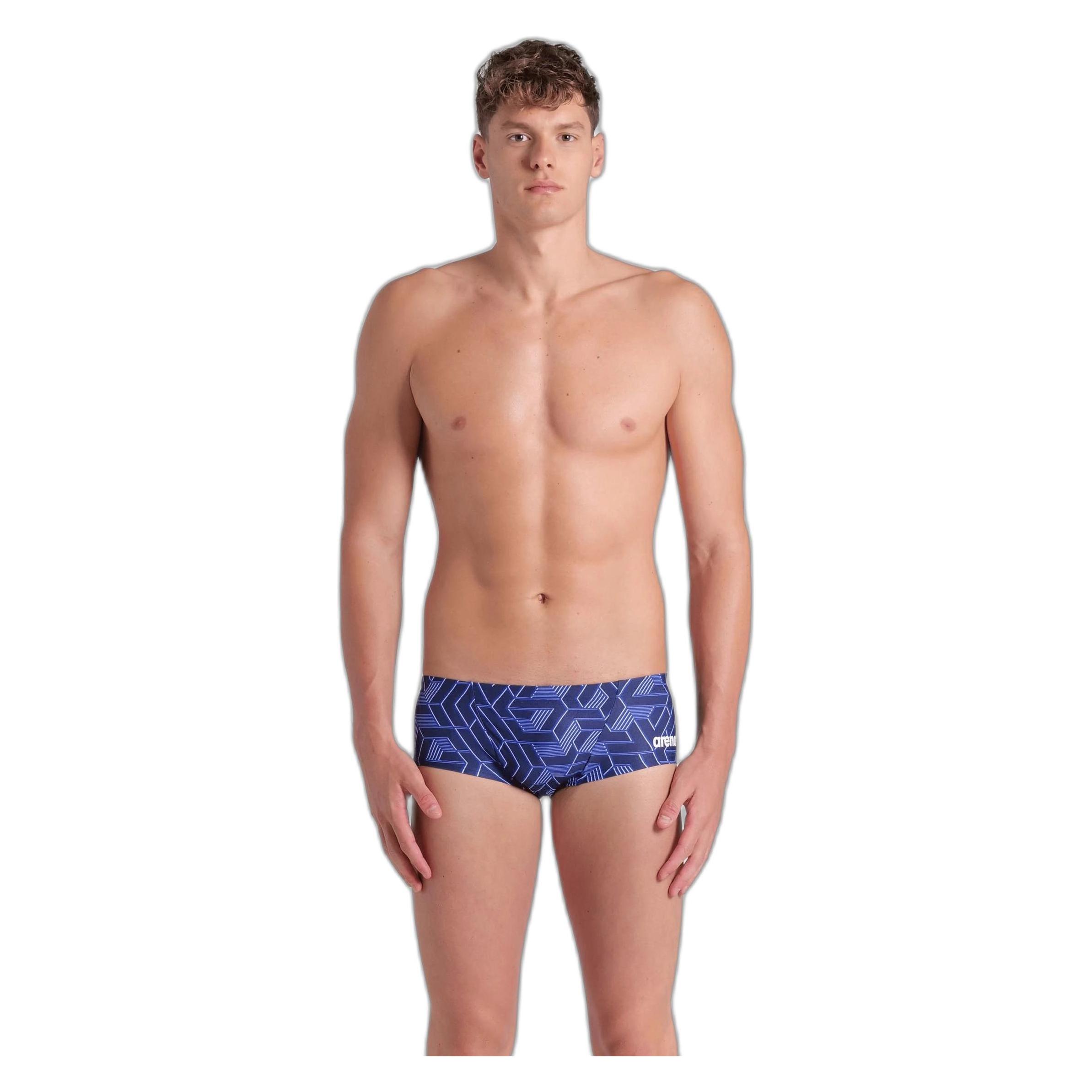 Arena, Herren, Badehosen, Escape Swim Low Waist Short, Blau