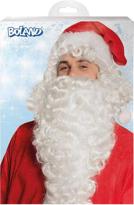 Produktbild Widmann Weihnachtsmann Bart Mit Perücke: (ohne Mütze)